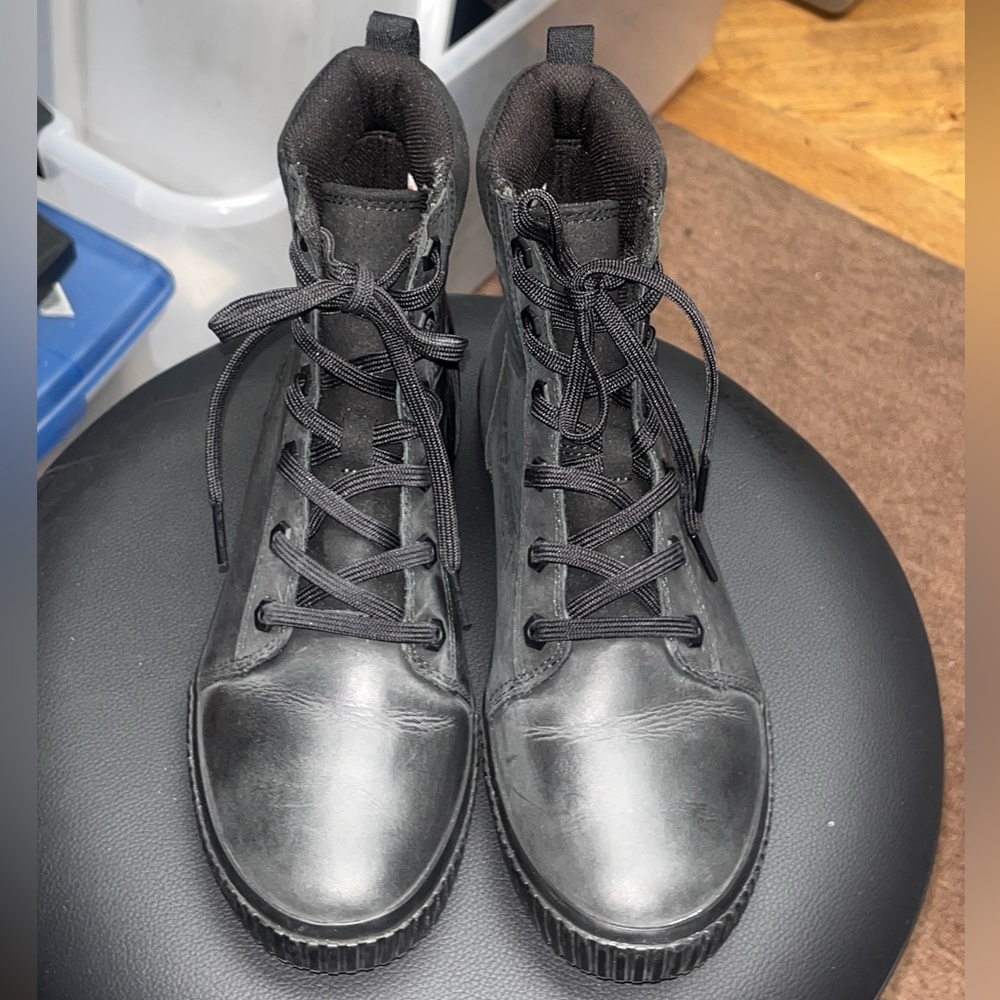 TIMBERLAND WOMEN'S SKYLA BAY 6" INCH SNEAKER BOOTS SHOE STYLE BLACK NUBUCK 8.5